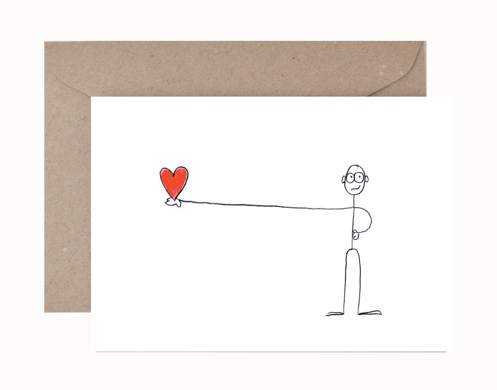 Lex Middleton: Stick love #2 Greeting Card & Envelope