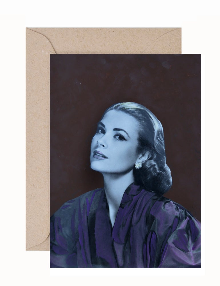 Nat Thomas: Grace Kelly Greeting Card & Envelope