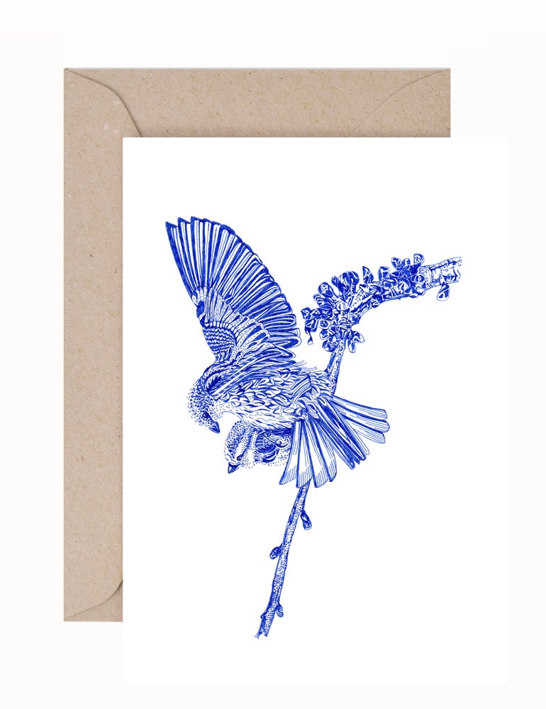 Sally-Ann Rowland: Sparrows Greeting Card & Envelope