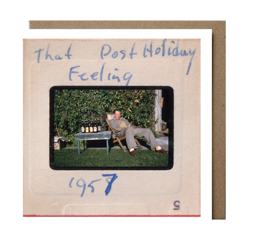 David Helms: Post Holiday Greeting Card & Envelope