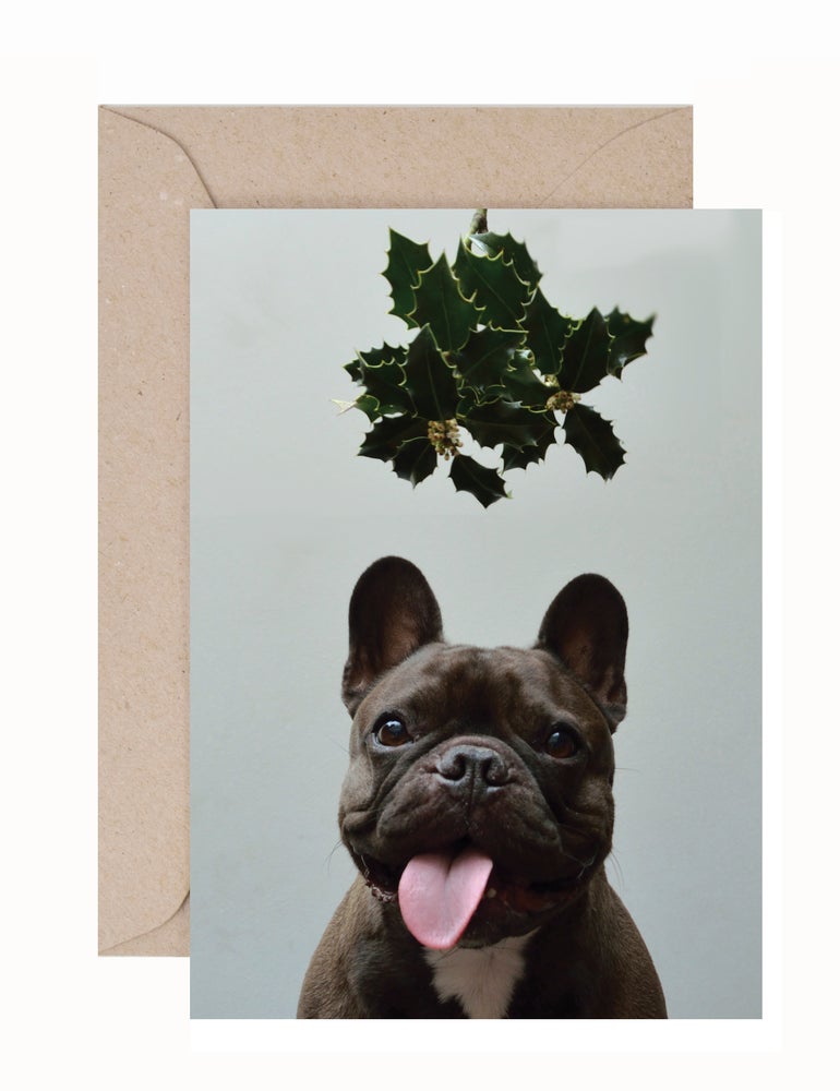 Zoe Ali: Barney Holly Christmas Card & Envelope