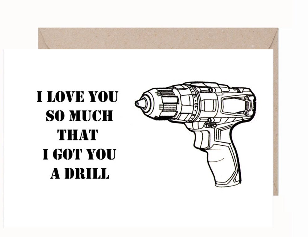 Lex Middleton: Drill Greeting Card & Envelope