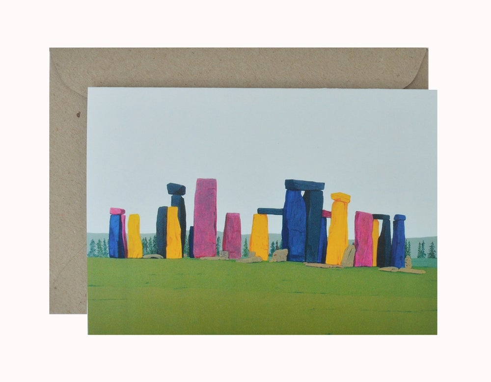 Nadine Christensen: CMYK #3 Greeting Card & Envelope
