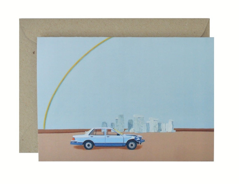 Nadine Christensen: CMYK #4 Greeting Card & Envelope