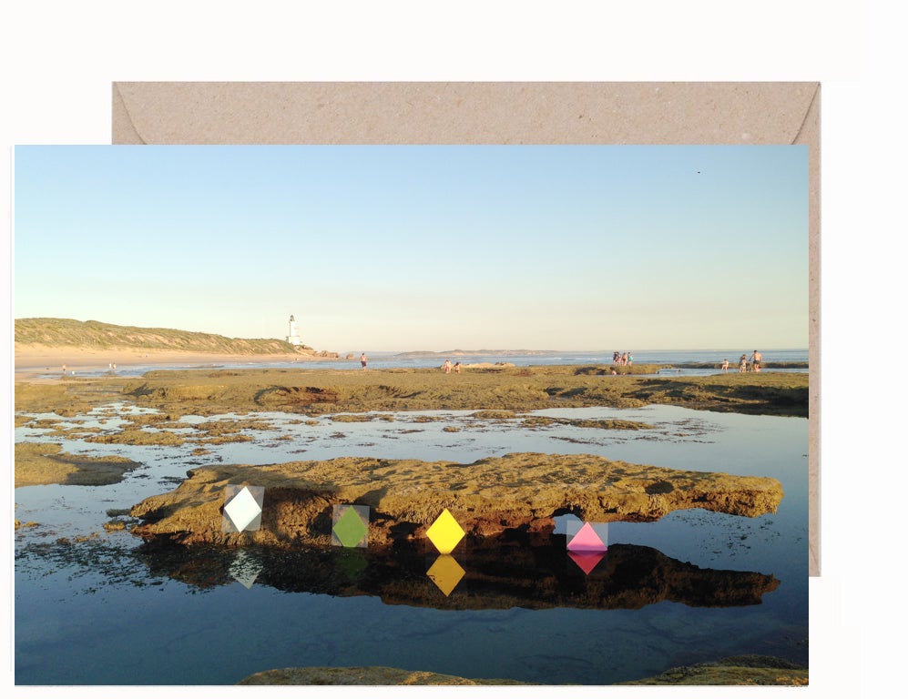 Kerrie Poliness: Point Lonsdale Greeting Card & Envelope