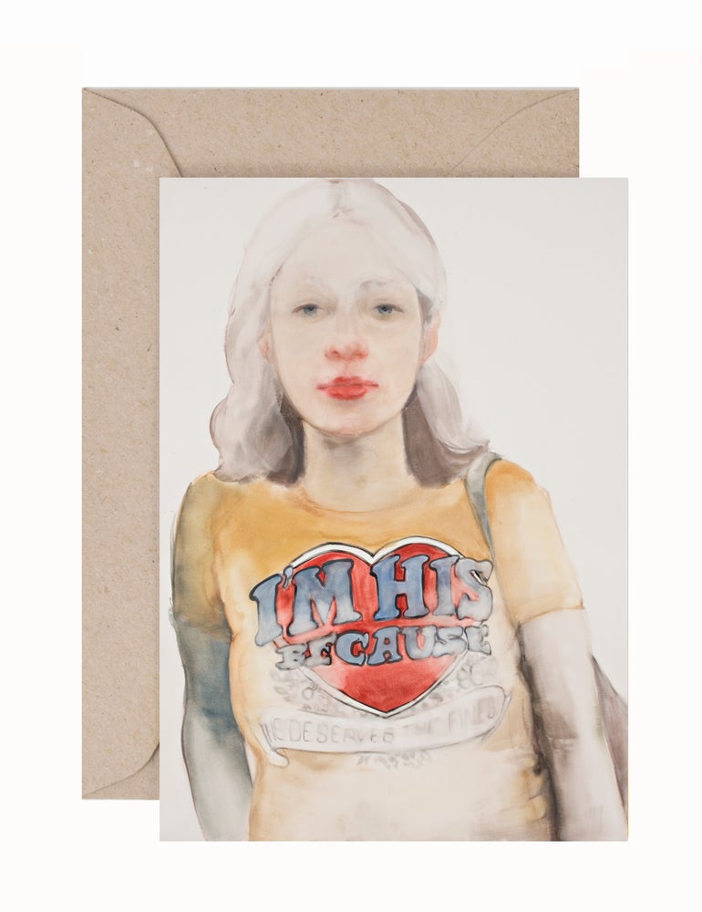 Fiona McMonagle: I'm his because Greeting Card & Envelope