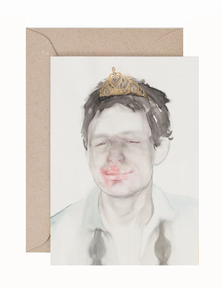 Fiona McMonagle: Queen of the ball Greeting Card & Envelope