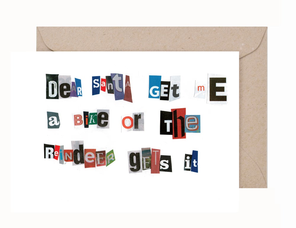 Lex Middleton: New Bike Greeting Card & Envelope