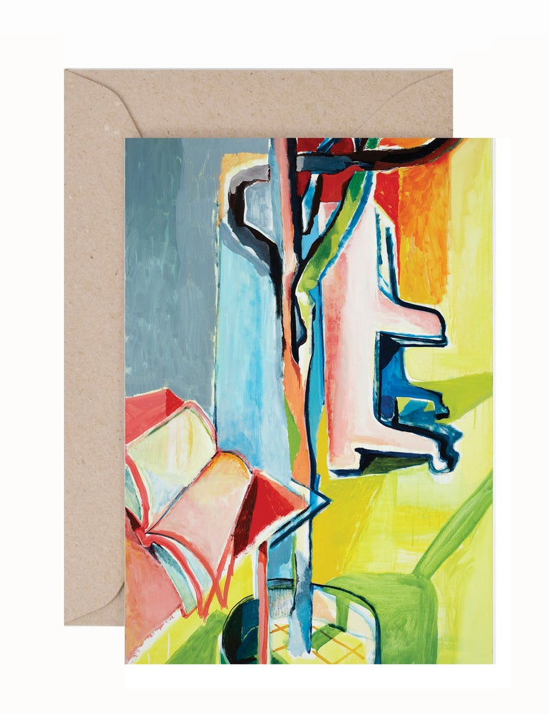 Bradd Westmoreland: Sunlit Interior Greeting Card & Envelope