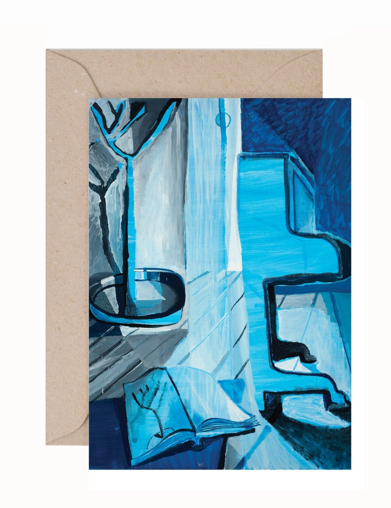 Bradd Westmoreland: Moonlit Interior Greeting Card & Envelope