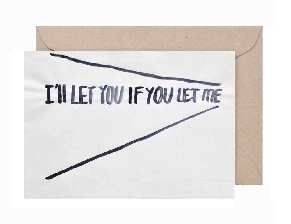 Jonathan Nichols: I'll let you if Greeting Card & Envelope