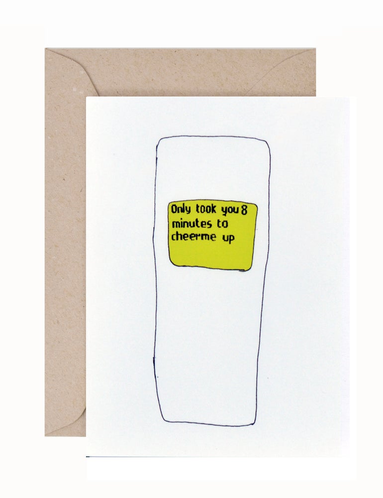 Kati Rule: 8 minutes Greeting Card & Envelope