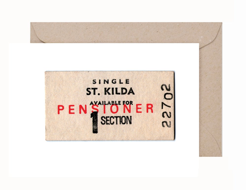 Lex Middleton: St Kilda Greeting Card & Envelope