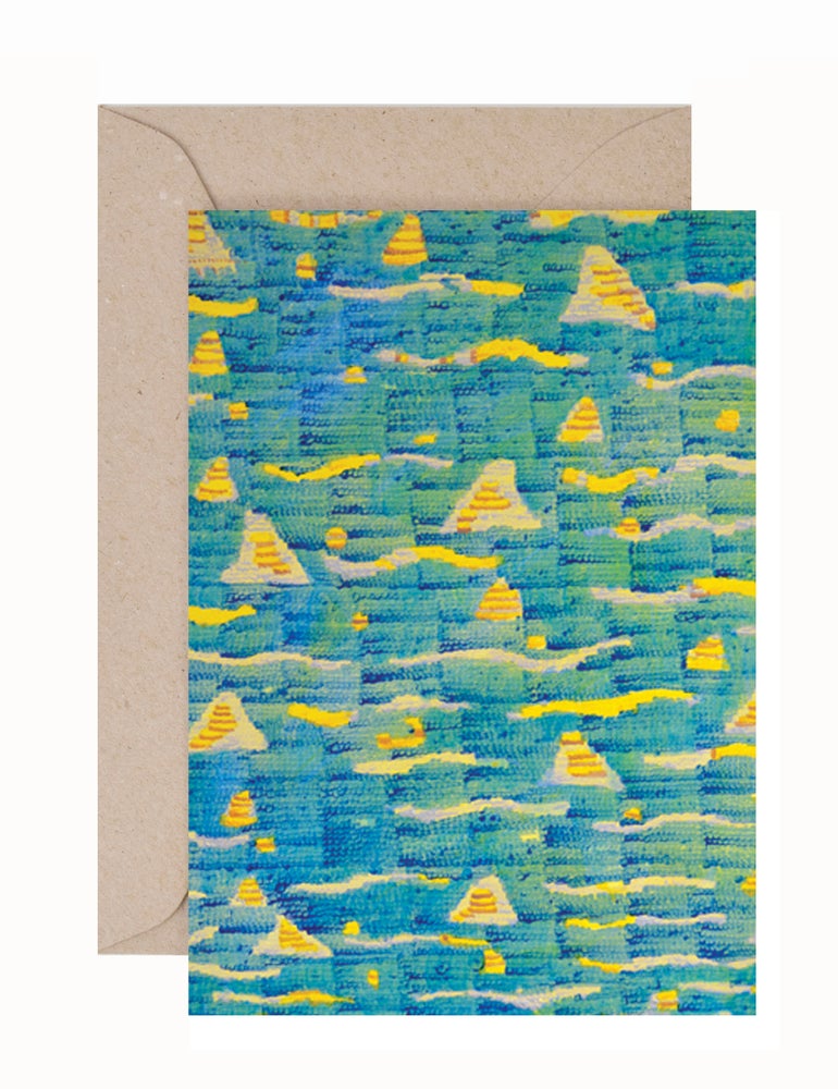 Lisa Radford: Furniture Painting #4 Greeting Card & Envelope