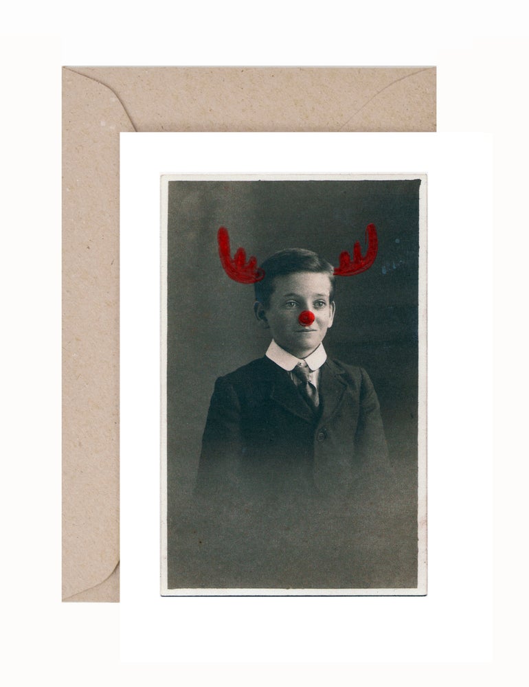 Lex Middleton: Reindeer Greeting Card & Envelope