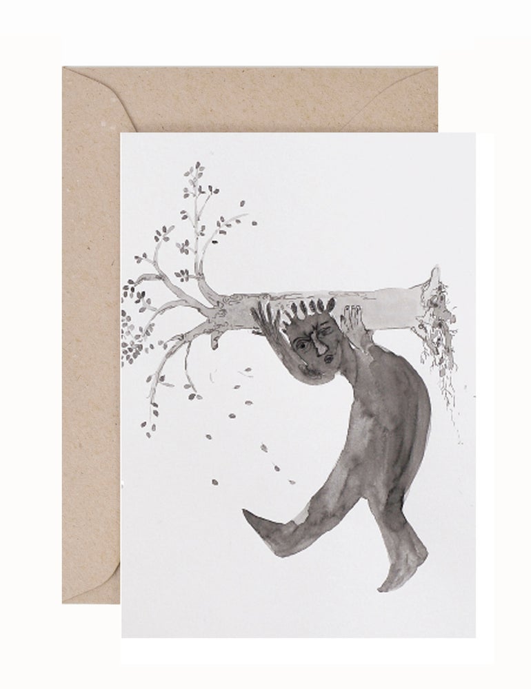 Sangeeta Sandrasegar: Wakeful Greeting Card & Envelope