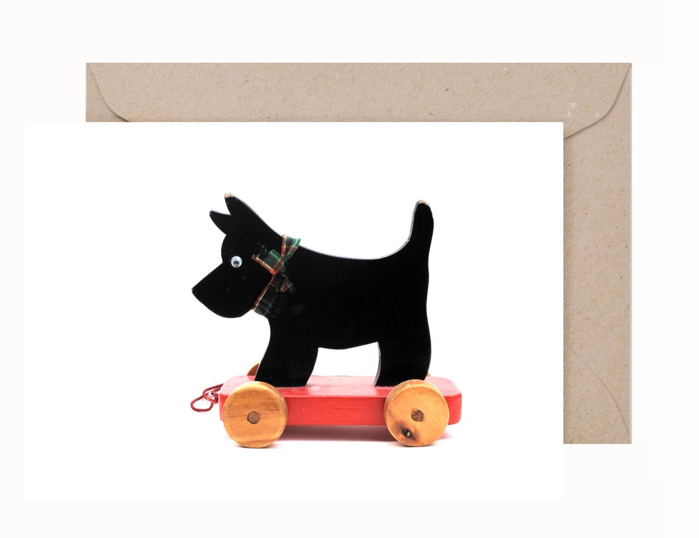 Zoe Ali: Scotty Dog Greeting Card & Envelope